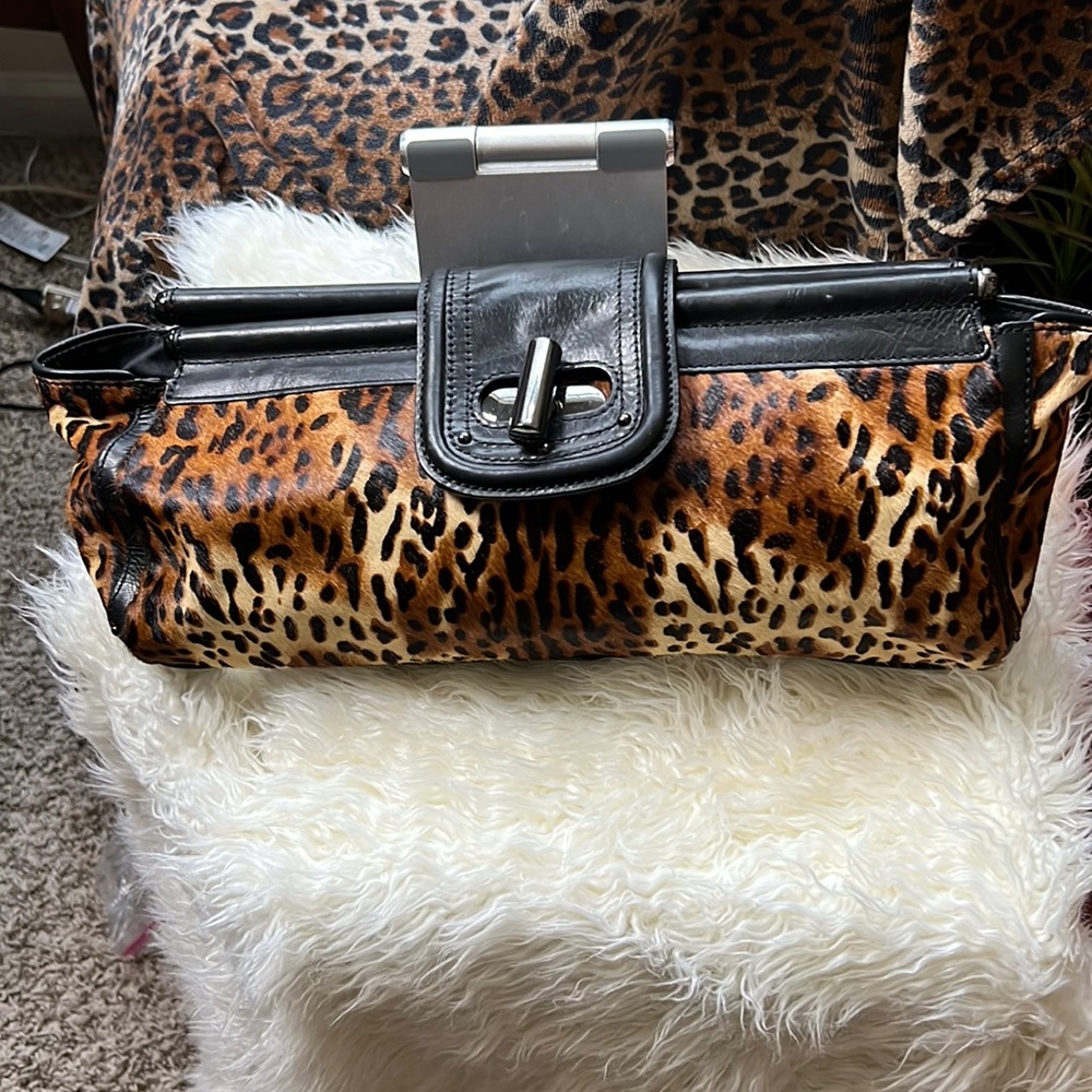 Kenneth Cole Leopard Clutch